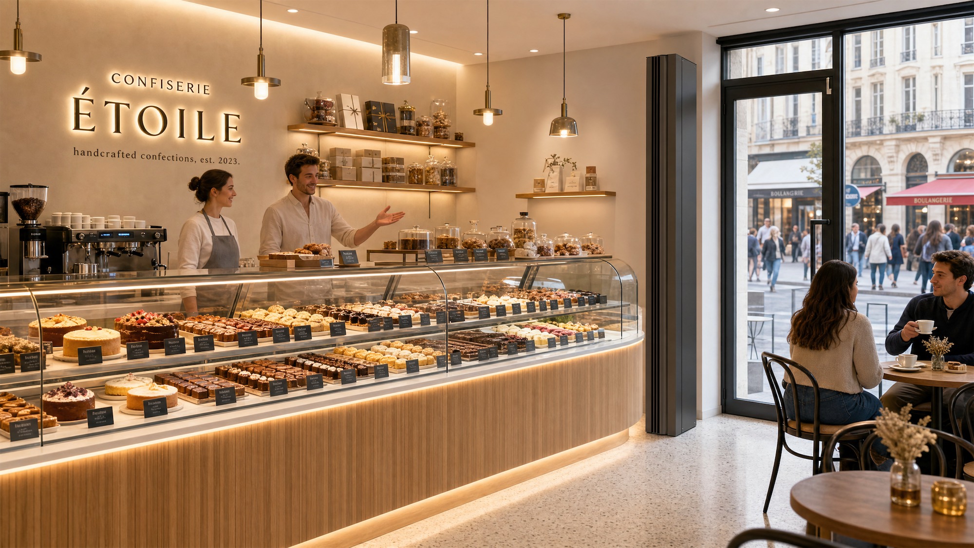 Patisserie Interior Design